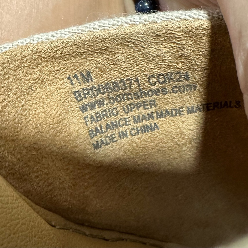 🌸BORN🌸 Cami Wedge Platform Sandal Natural Fabric Size: 11 - Picture 9 of 11